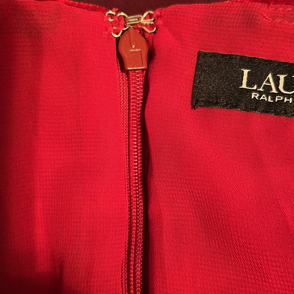 Lauren Ralph Lauren- Women’s Velvet Dress - Size 18W - Picture 6 of 7